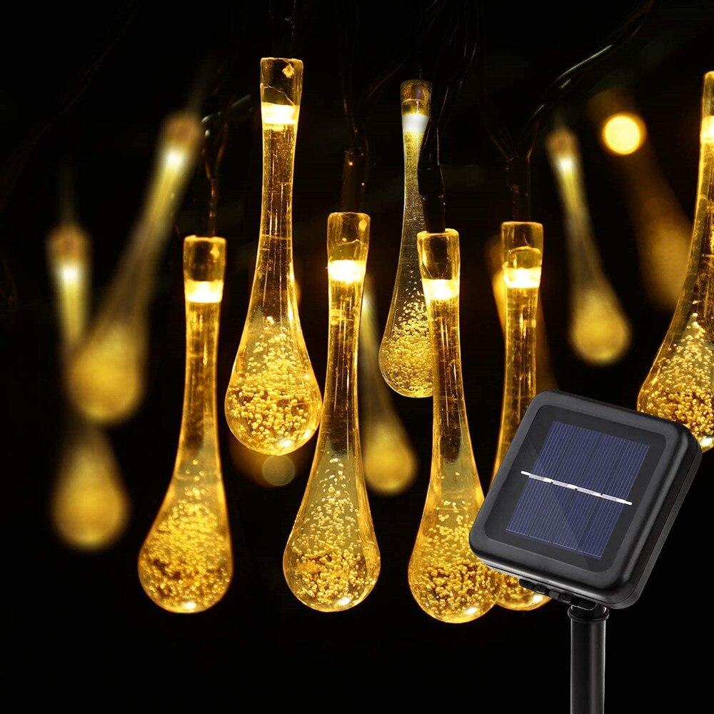 Гирлянда светодиодная на солнечной энергии Хрустальная капля желтая 50 LED (9001MD)
Гирлянда светодиодная на солнечной энергии Хрустальная капля желтая 50 LED (9001MD)