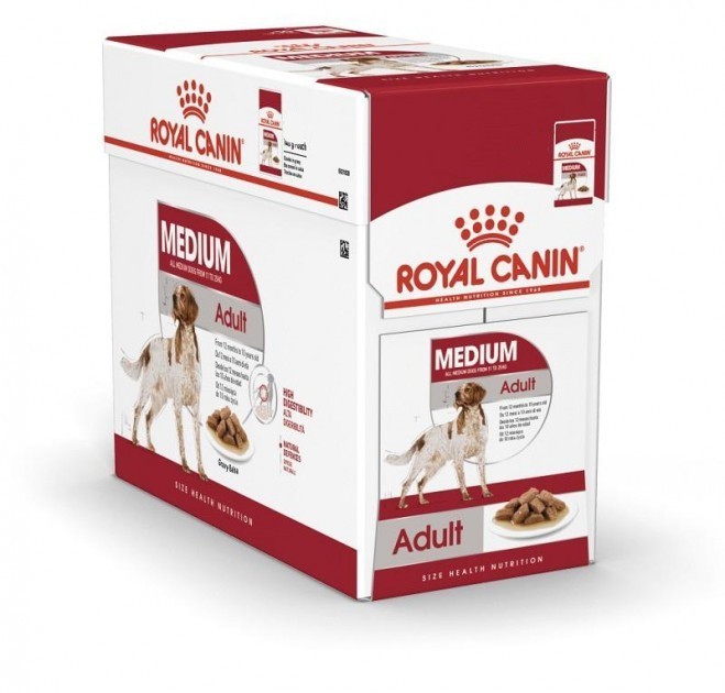 Влажный корм Royal Canin Medium Adult кусочки в соусе упаковка 10 шт (1072504258)
Влажный корм Royal Canin Medium Adult кусочки в соусе упаковка 10 шт (1072504258)
