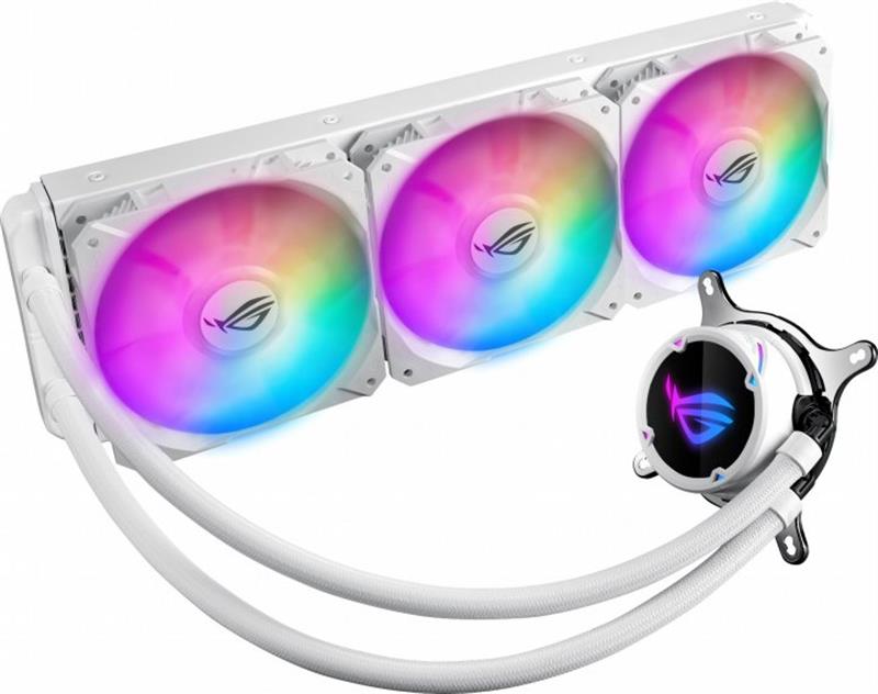 Система водяного охлаждения Asus ROG Strix LC 360 RGB White (ROG-STRIX-LC-360 RGB White), Intel:1150/1151/1152/1155/1156/1366/2011/2011-3/2066, AMD:AM4/TR4, 394x121x27мм, 4-pin
Система водяного охлаждения Asus ROG Strix LC 360 RGB White (ROG-STRIX-LC-360 RGB White), Intel:1150/1151/1152/1155/1156/1366/2011/2011-3/2066, AMD:AM4/TR4, 394x121x27мм, 4-pin