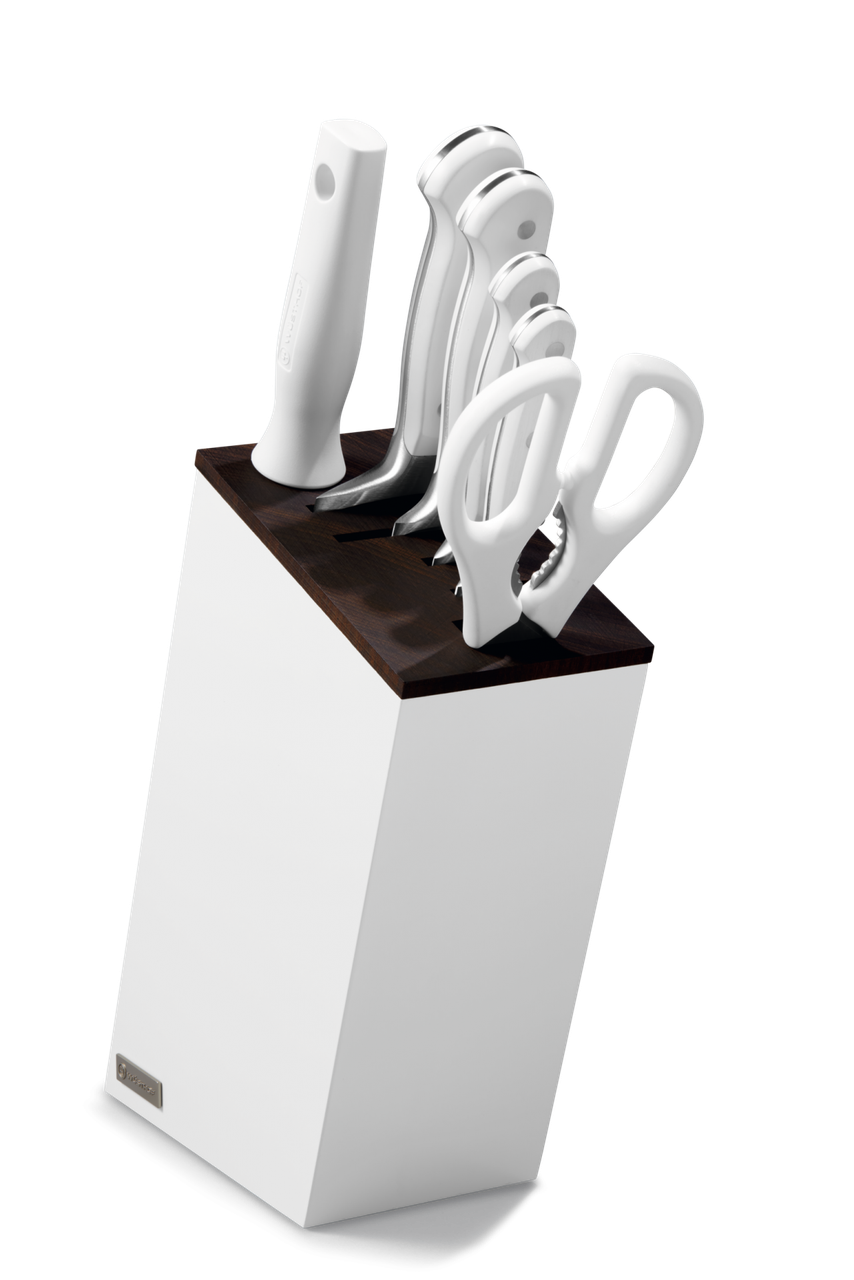 Набор кухонных ножей в колоде Wuesthof Classic White 7 предметов (6+1) 1090270601
Набор кухонных ножей в колоде Wuesthof Classic White 7 предметов (6+1) 1090270601