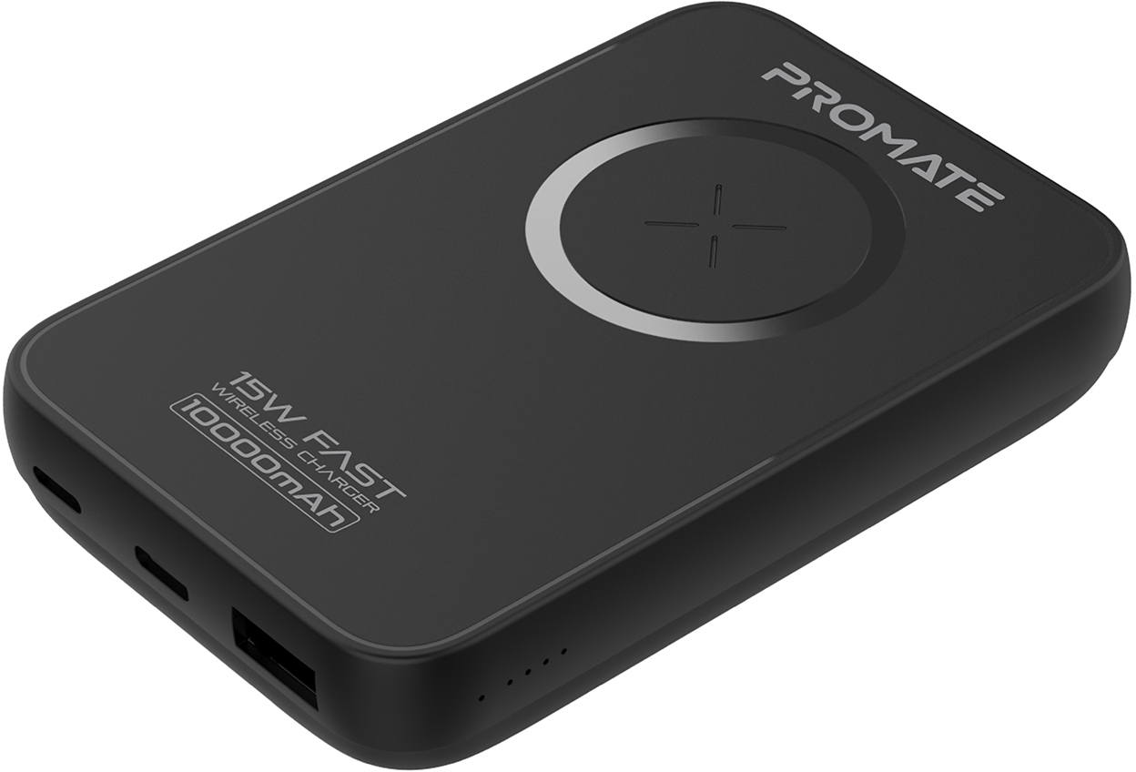 УМБ Promate PowerMag-10+ 10000 mAh MagSafe USB-C PD и USB-А QC3 Black (powermag-10+.black)
УМБ Promate PowerMag-10+ 10000 mAh MagSafe USB-C PD и USB-А QC3 Black (powermag-10+.black)