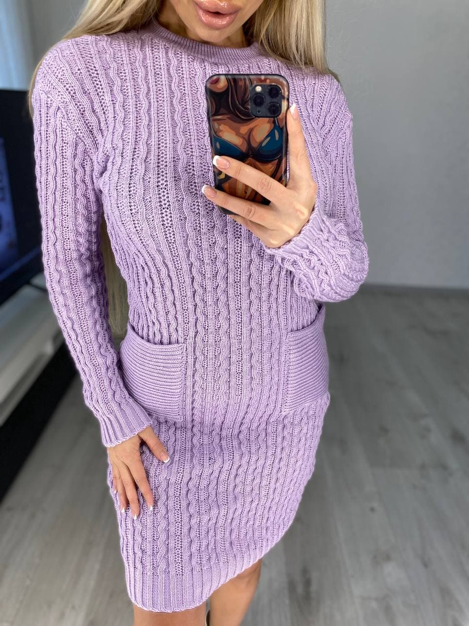 Fashions • Платье вязаное Viki Fashions - сирень (054-нс, Fashions • Платье вязаное Viki Fashions 46-52 сирень (054-нс)
Fashions • Платье вязаное Viki Fashions - сирень (054-нс, Fashions • Платье вязаное Viki Fashions 46-52 сирень (054-нс)