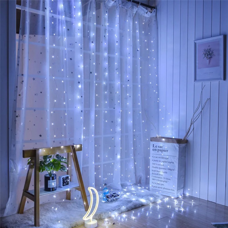 Светодиодная гирлянда штора роса 3х1.5м 250LED от сети 220В с пультом ДУ холодный белый
Светодиодная гирлянда штора роса 3х1.5м 250LED от сети 220В с пультом ДУ холодный белый