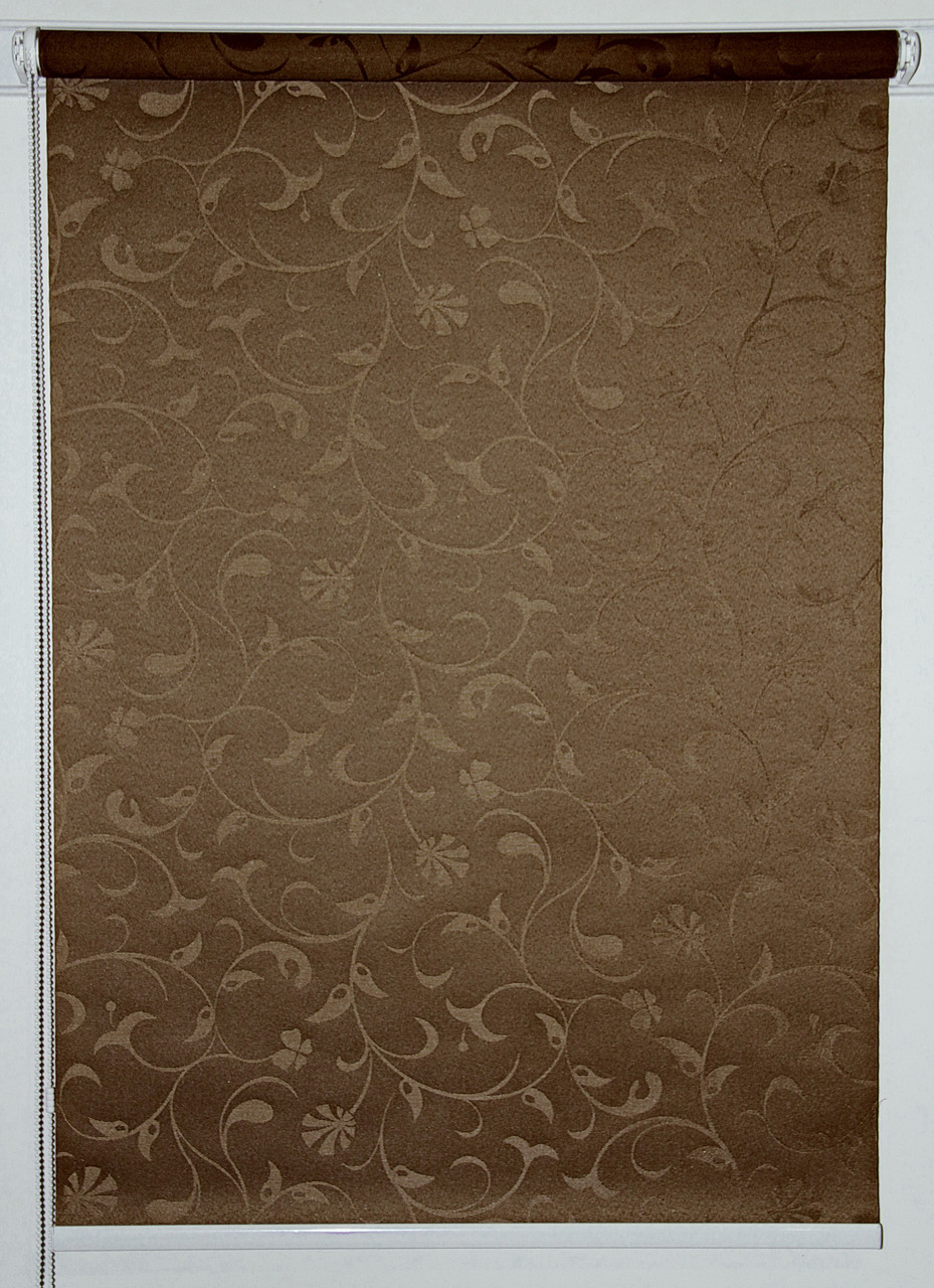 Рулонная штора Miranda Ольга 142,5*150 см Шоколад МБ-357
Рулонная штора Miranda Ольга 142,5*150 см Шоколад МБ-357