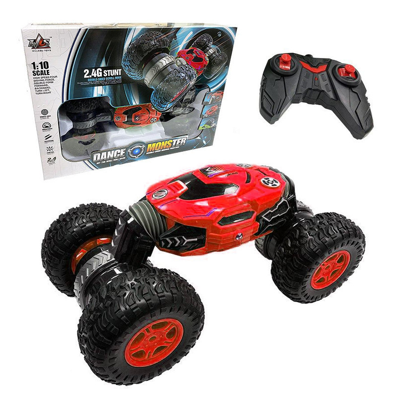 Машинка перевертыш Willesu toys на радиоуправлении, 40 см трюковая, вездеход Red (Q-2028R)
Машинка перевертыш Willesu toys на радиоуправлении, 40 см трюковая, вездеход Red (Q-2028R)