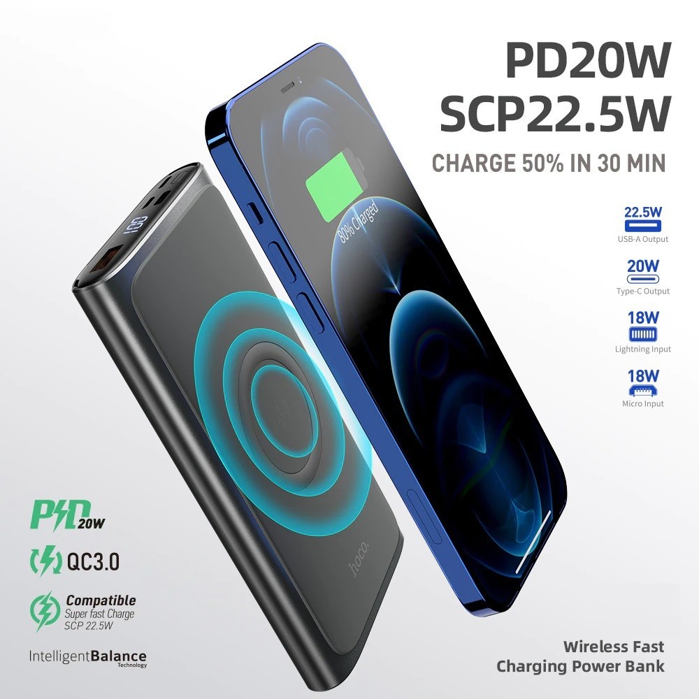 Павербанк Носо Wireless Quick Charge 10000mAh 22.5W для iPhone| Samsung| Xiaomi| Huawei| Lenovo| Oppo| Meizu
Павербанк Носо Wireless Quick Charge 10000mAh 22.5W для iPhone| Samsung| Xiaomi| Huawei| Lenovo| Oppo| Meizu