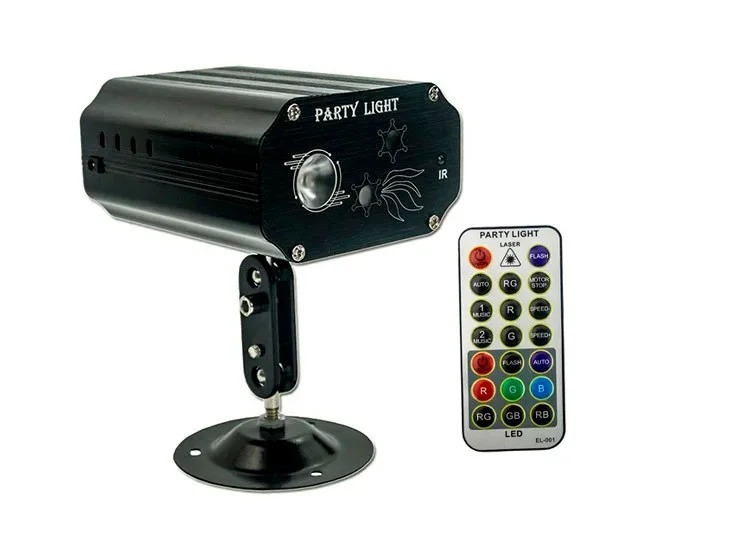 Уличный лазерный проектор Party Light EMS083 с пультом ДУ и стробоскопом 2 лазера 3 режима черный
Уличный лазерный проектор Party Light EMS083 с пультом ДУ и стробоскопом 2 лазера 3 режима черный
