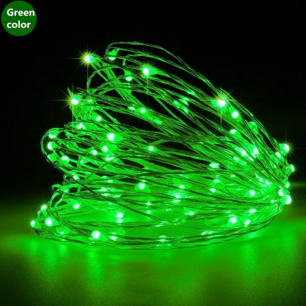 Світлодіодна гірлянда Decorative Light нитка "Крапля роси" 200 LED на батарейках мідний провід Green (7297)
Світлодіодна гірлянда Decorative Light нитка "Крапля роси" 200 LED на батарейках мідний провід Green (7297)