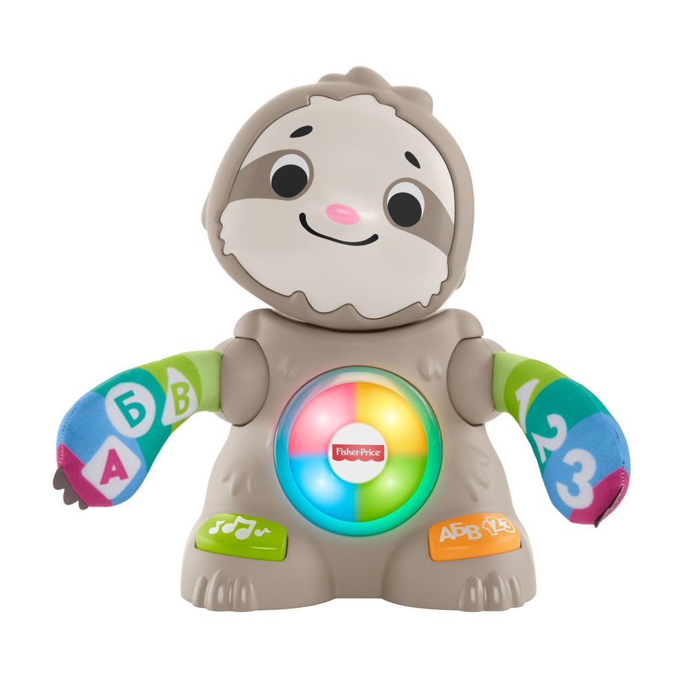 Интерактивная игрушка Fisher-Price Танцующий ленивец серии Linkimals русский язык GHY96
Интерактивная игрушка Fisher-Price Танцующий ленивец серии Linkimals русский язык GHY96