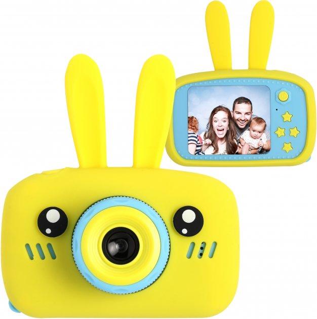 Детский цифровой фотоаппарат Kids Baby Photo Camera (фотокамера) 20 Мп Full HD Rabbit (Кролик Зайчик) Желтый
Детский цифровой фотоаппарат Kids Baby Photo Camera (фотокамера) 20 Мп Full HD Rabbit (Кролик Зайчик) Желтый