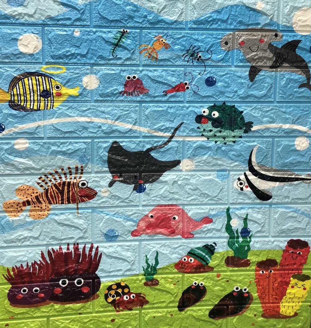 Самоклеящаяся Детская 3D панель обои Комплект 10шт. Sticker Wall 700x770x6мм. Шумоизоляционные Гипоалергенные Сертифицированные Подводный мир 10002
Самоклеящаяся Детская 3D панель обои Комплект 10шт. Sticker Wall 700x770x6мм. Шумоизоляционные Гипоалергенные Сертифицированные Подводный мир 10002