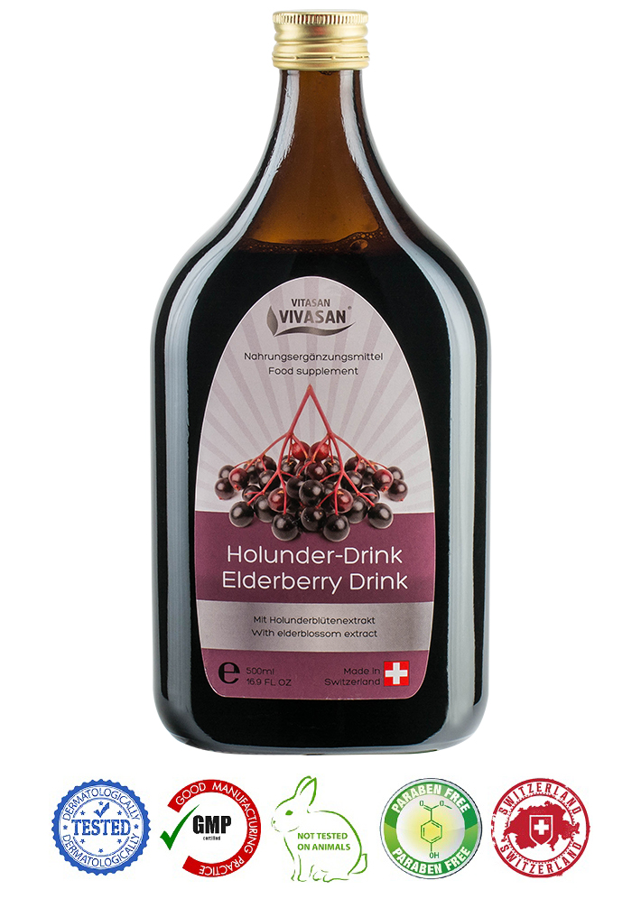 Натуральный швейцарский антиоксидантный Напиток Бузина черная/Elderberry VIVASAN Original 500 мл GMP Sertified Not tested on animals 0011
Натуральный швейцарский антиоксидантный Напиток Бузина черная/Elderberry VIVASAN Original 500 мл GMP Sertified Not tested on animals 0011