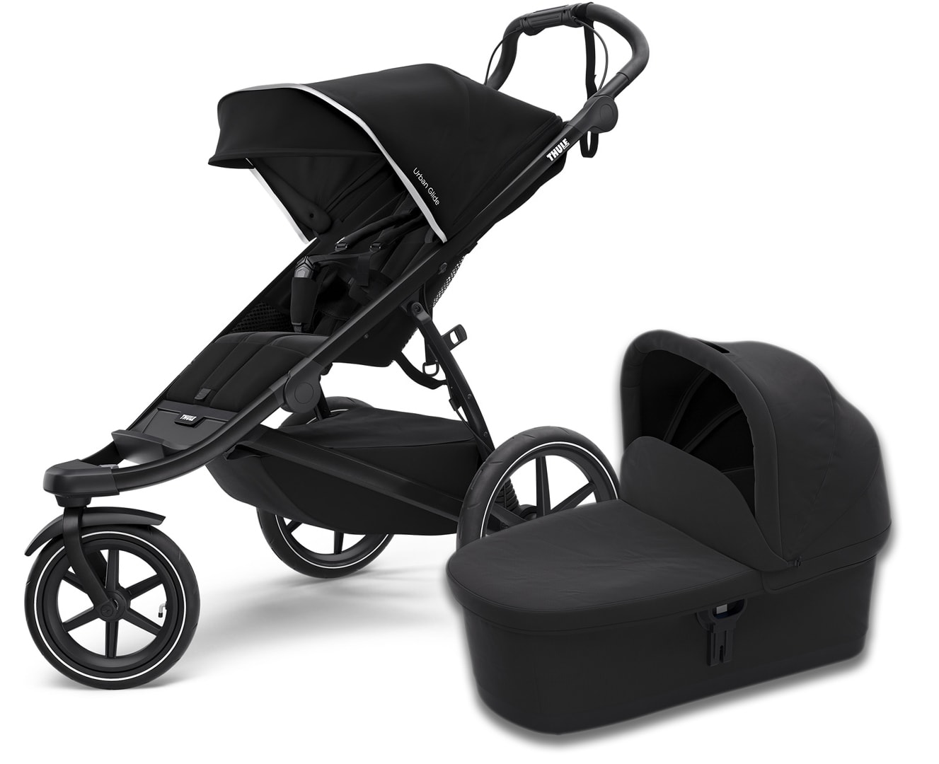 Детская коляска с люлькой Thule Urban Glide2 (Black on Black) (TH 10101949-20110748)
Детская коляска с люлькой Thule Urban Glide2 (Black on Black) (TH 10101949-20110748)