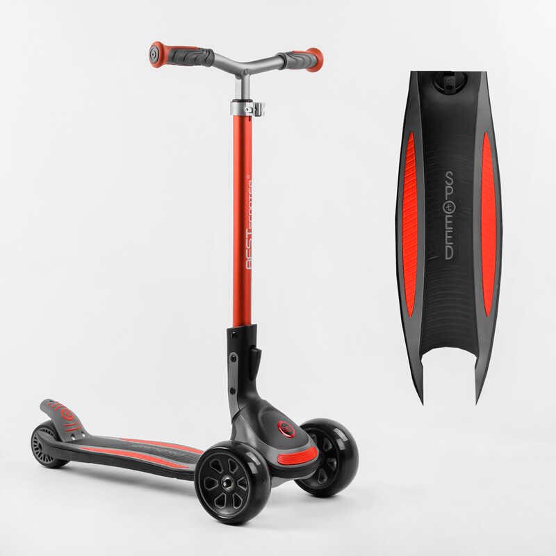 Самокат трехколесный Best Scooter G-43304 MAXI (4) складной алюминиевый руль, передние колеса PU 135х50мм. заднее 80х50мм, со светом, в коробке
Самокат трехколесный Best Scooter G-43304 MAXI (4) складной алюминиевый руль, передние колеса PU 135х50мм. заднее 80х50мм, со светом, в коробке