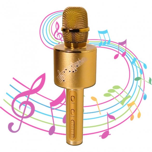 Беспроводной караоке микрофон детский Bluetooth c колонкой DM Karaoke YS 66 с мембраной низких частот Gold
Беспроводной караоке микрофон детский Bluetooth c колонкой DM Karaoke YS 66 с мембраной низких частот Gold