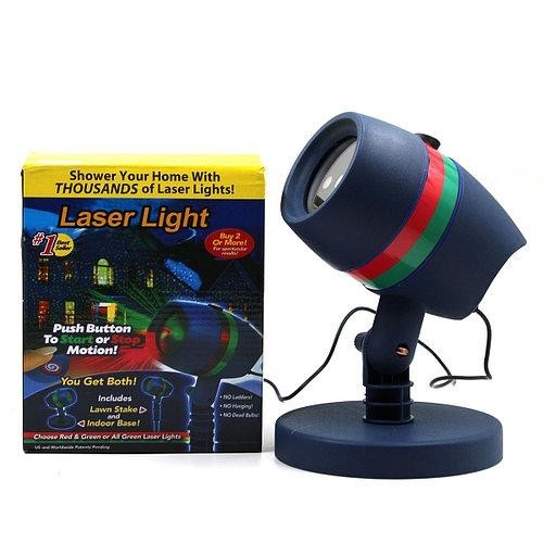 Новогодний лазерный проектор цветной Laser Light Сasset 8003 для улицы и помещений
Новогодний лазерный проектор цветной Laser Light Сasset 8003 для улицы и помещений