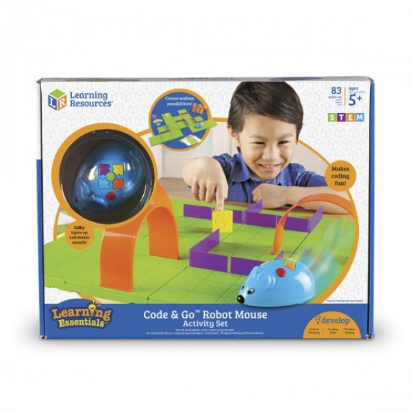 Игровой STEM-набор LEARNING RESOURCES – МЫШКА В ЛАБИРИНТЕ (программируемая игрушка,аксесс.,карточки)
Игровой STEM-набор LEARNING RESOURCES – МЫШКА В ЛАБИРИНТЕ (программируемая игрушка,аксесс.,карточки)