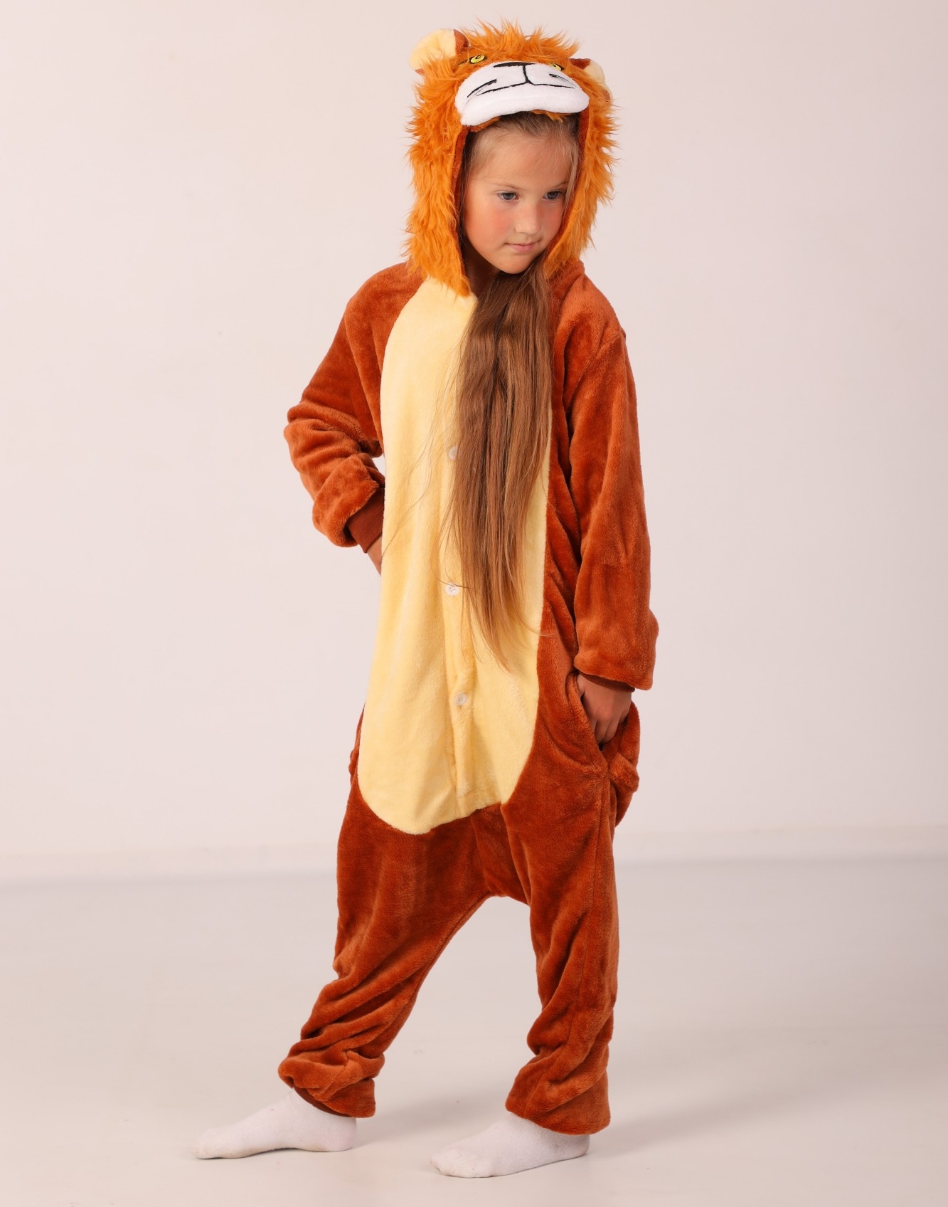 Пижама Кигуруми Kigurumi Лев Для Детей И Подростков Коричневый 110-120 см. (2025)
Пижама Кигуруми Kigurumi Лев Для Детей И Подростков Коричневый 110-120 см. (2025)