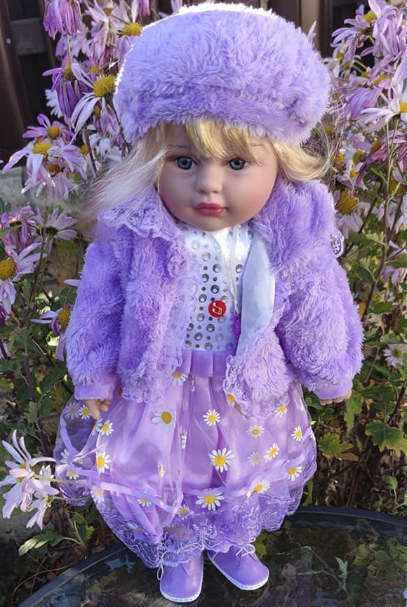 Интерактивная развивающая музыкальная кукла мягконабивная Toys "Панночка" рост 50 см говорит 120 фраз на украинском языке сиреневая
Интерактивная развивающая музыкальная кукла мягконабивная Toys "Панночка" рост 50 см говорит 120 фраз на украинском языке сиреневая