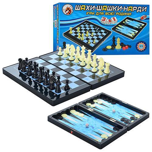 Игра настольная Maxland international enter. Ltd Шахматы, шашки, нарды 3в1 Пластмассовые 48054
Игра настольная Maxland international enter. Ltd Шахматы, шашки, нарды 3в1 Пластмассовые 48054