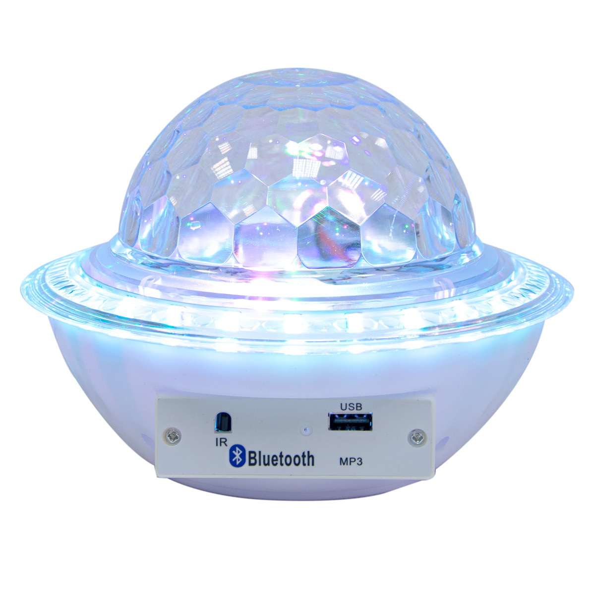 Диско шар музыкальный с пультом ДУ светомузыка с Bluetooth, USB, SD MUSIC BALL White
Диско шар музыкальный с пультом ДУ светомузыка с Bluetooth, USB, SD MUSIC BALL White