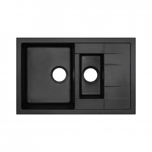Кухонная мойка с дополнительной чашей Qtap CS 7648 Black (QT7648BLA404)
Кухонная мойка с дополнительной чашей Qtap CS 7648 Black (QT7648BLA404)