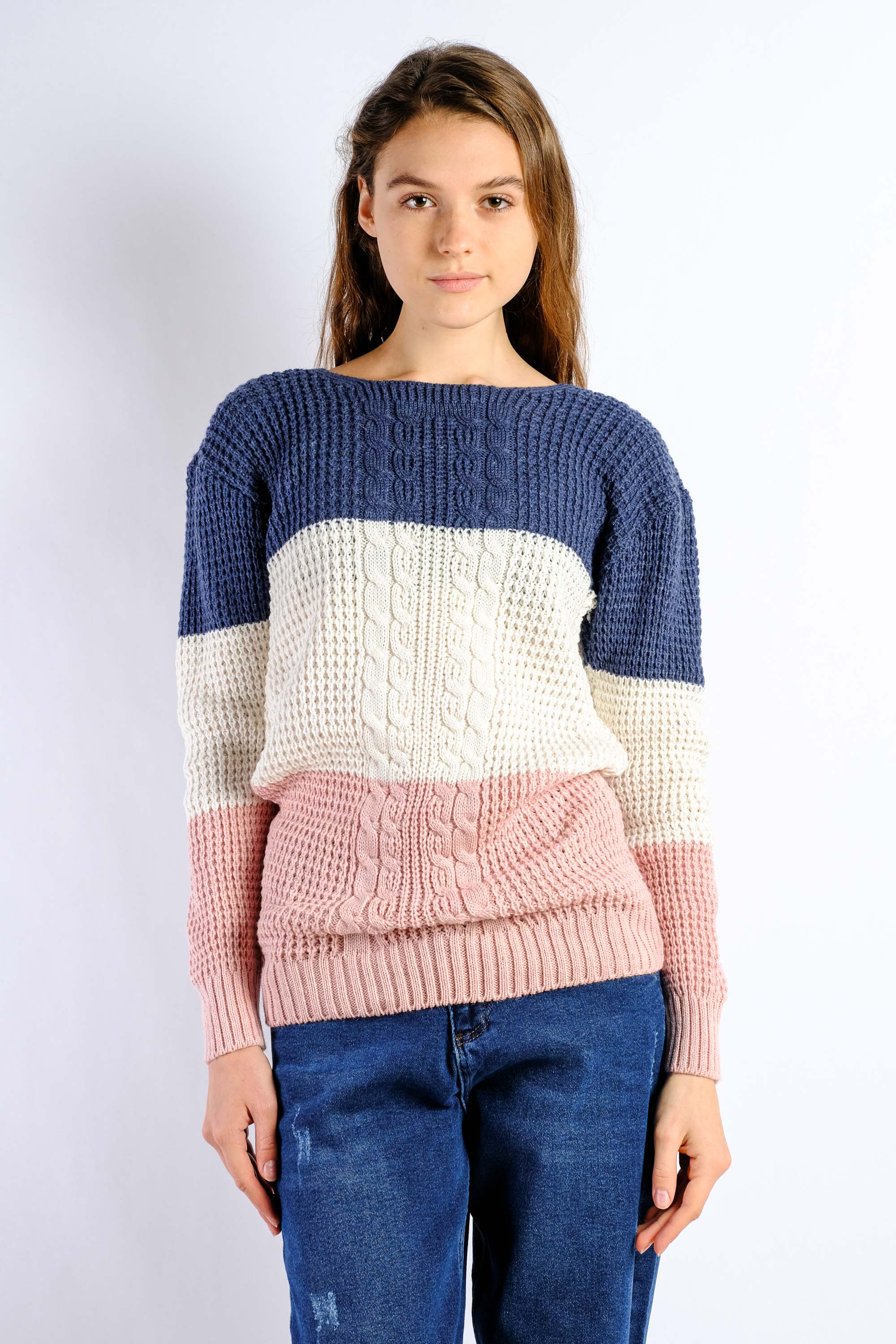 Свитер женский Time of Style 85F514-2 Джинс/розовый, Свитер женский Time of Style 85F514-2 One size Джинс/розовый
Свитер женский Time of Style 85F514-2 Джинс/розовый, Свитер женский Time of Style 85F514-2 One size Джинс/розовый