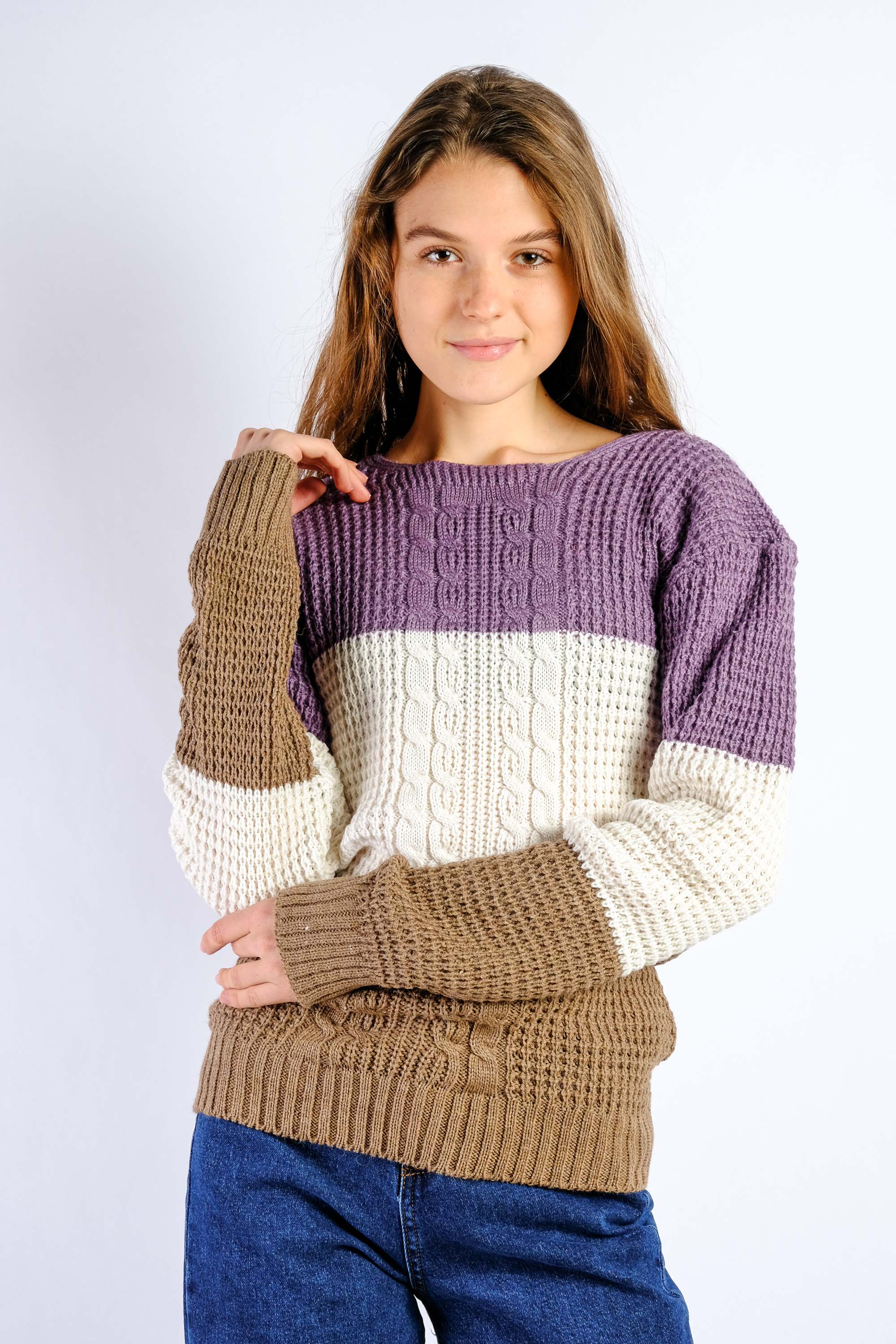 Свитер женский Time of Style 85F514-7 Сиреневый/коричневый, Свитер женский Time of Style 85F514-7 One size Сиреневый/коричневый
Свитер женский Time of Style 85F514-7 Сиреневый/коричневый, Свитер женский Time of Style 85F514-7 One size Сиреневый/коричневый
