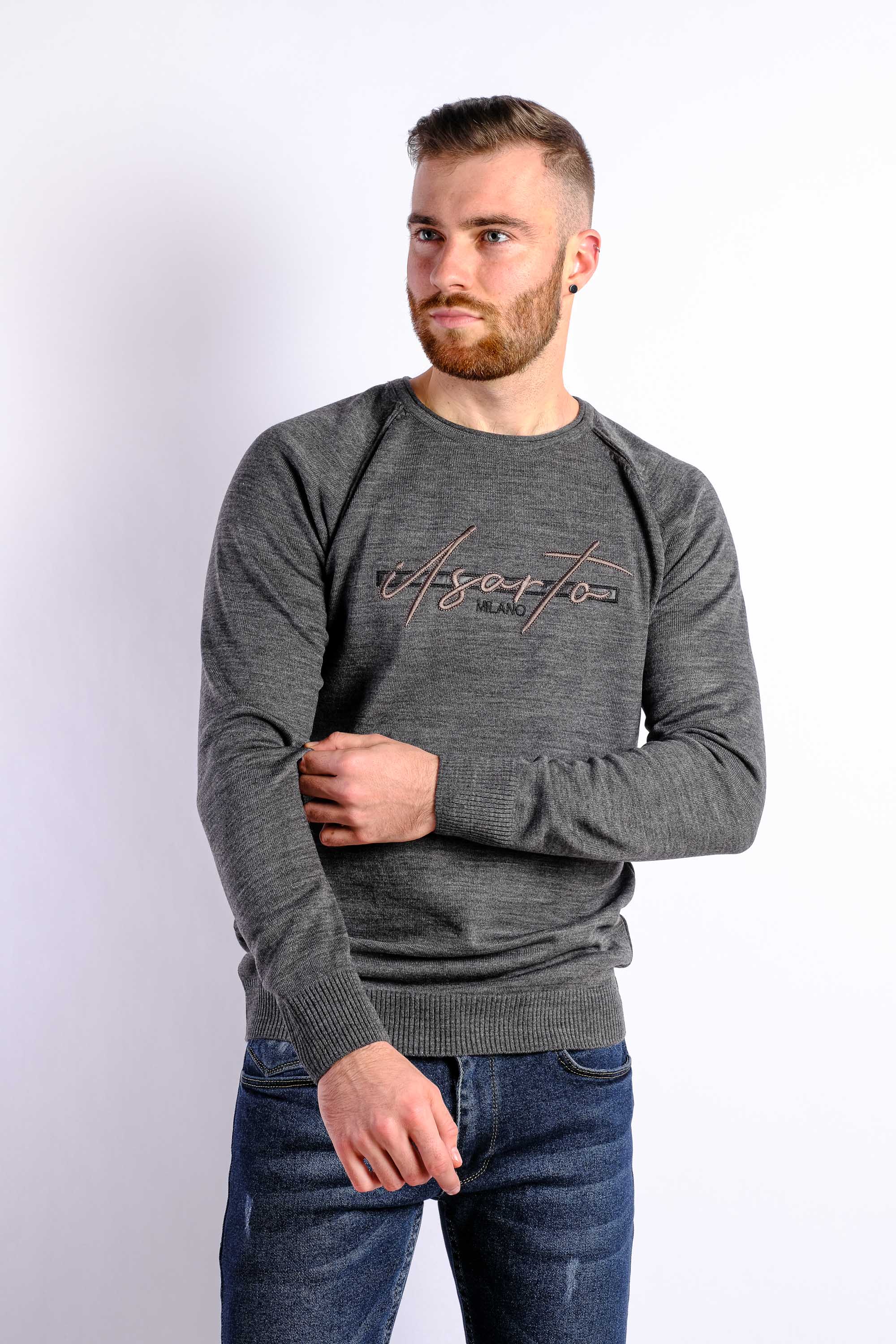 Джемпер мужской Time of Style 85F423-5  Серый, Джемпер мужской Time of Style 85F423-5 XL Серый 
Джемпер мужской Time of Style 85F423-5  Серый, Джемпер мужской Time of Style 85F423-5 XL Серый