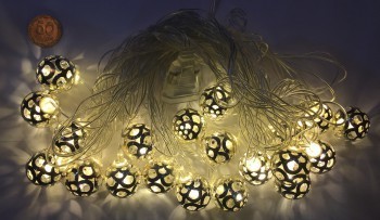 Гирлянда электрическая 20L LEDлампа МЯЧИК серебро тепло-белый (прозрачный провод)
Гирлянда электрическая 20L LEDлампа МЯЧИК серебро тепло-белый (прозрачный провод)