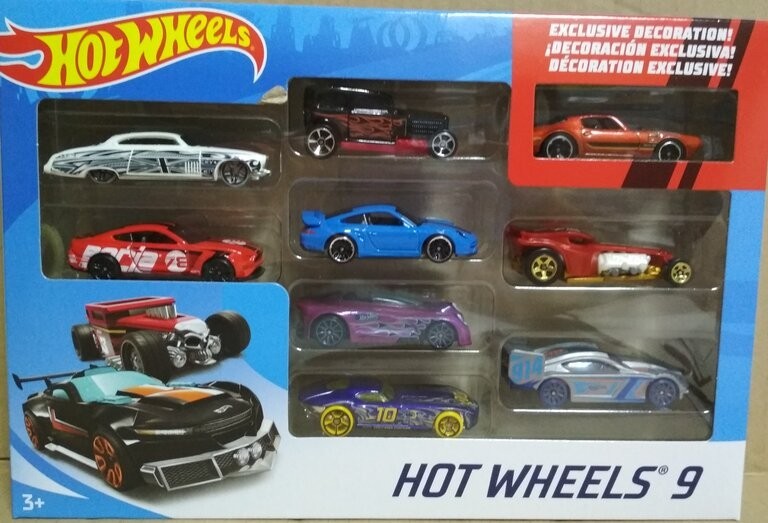 Набор машинок Mattel Хот Вилс в подарочной упаковке 9 шт Hot Wheels 9-Car Collector Gift Pack (X6999)
Набор машинок Mattel Хот Вилс в подарочной упаковке 9 шт Hot Wheels 9-Car Collector Gift Pack (X6999)