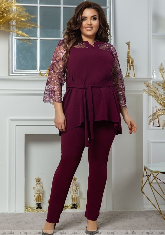 Брючный костюм Maximoda ЕКТ77419 бордовый, Брючный костюм Maximoda ЕКТ77419 48-50 бордовый
Брючный костюм Maximoda ЕКТ77419 бордовый, Брючный костюм Maximoda ЕКТ77419 48-50 бордовый