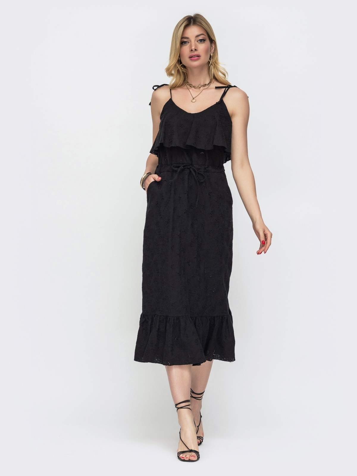 Сарафан миди Maximoda ЕМО60800  черный, Сарафан миди Maximoda ЕМО60800 44-46 черный 
Сарафан миди Maximoda ЕМО60800  черный, Сарафан миди Maximoda ЕМО60800 44-46 черный