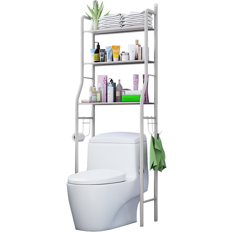 Полка-стеллаж напольная над унитазом для хранение вещей Toilet Rack White регулируемый по высоте Белая (494005)
Полка-стеллаж напольная над унитазом для хранение вещей Toilet Rack White регулируемый по высоте Белая (494005)