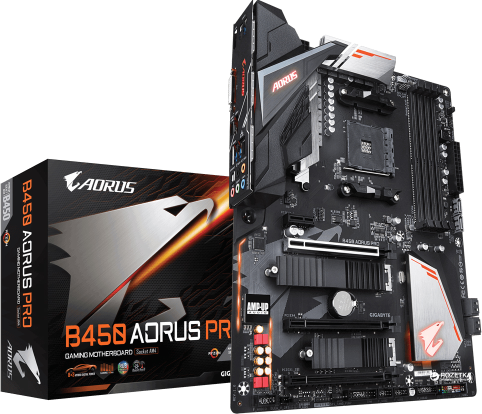 Материнская плата Gigabyte B450 Aorus Pro sAM4 AMD PCI-Ex16 (B450 Aorus Pro) Over-Stock
Материнская плата Gigabyte B450 Aorus Pro sAM4 AMD PCI-Ex16 (B450 Aorus Pro) Over-Stock