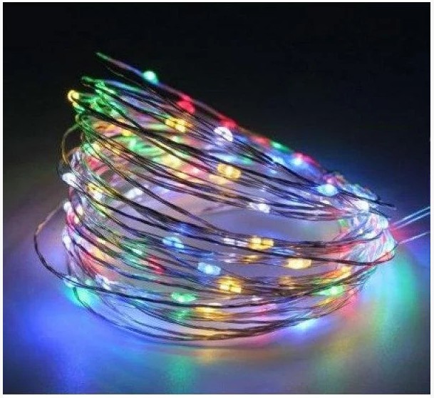 Новогодняя гирлянда медная проволока 10м 100LED провод-серебро Garland RD-7106 Микс (М-13838)
Новогодняя гирлянда медная проволока 10м 100LED провод-серебро Garland RD-7106 Микс (М-13838)