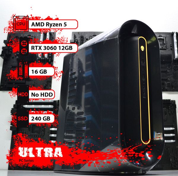 Компьютер DELL Alienware Aurora R10 #08 Ryzen 5 5600x/16 GB/SSD 240 GB/GeForce RTX 3060 12GB
Компьютер DELL Alienware Aurora R10 #08 Ryzen 5 5600x/16 GB/SSD 240 GB/GeForce RTX 3060 12GB