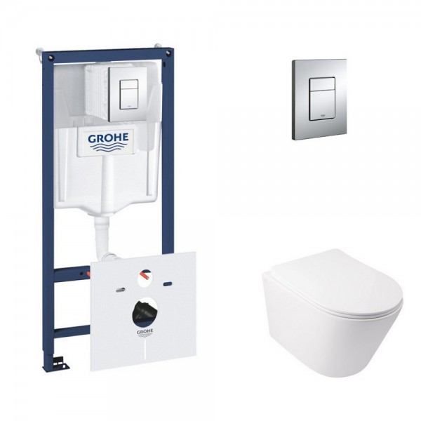 Набор инсталляция 5 в 1 Grohe Rapid SL 38827000 + унитаз с сиденьем Qtap Swan QT16335178W
Набор инсталляция 5 в 1 Grohe Rapid SL 38827000 + унитаз с сиденьем Qtap Swan QT16335178W