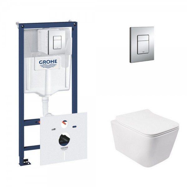 Набор инсталляция 5 в 1 Grohe Rapid SL 38827000 + унитаз с сиденьем Qtap Crow QT05335170W
Набор инсталляция 5 в 1 Grohe Rapid SL 38827000 + унитаз с сиденьем Qtap Crow QT05335170W