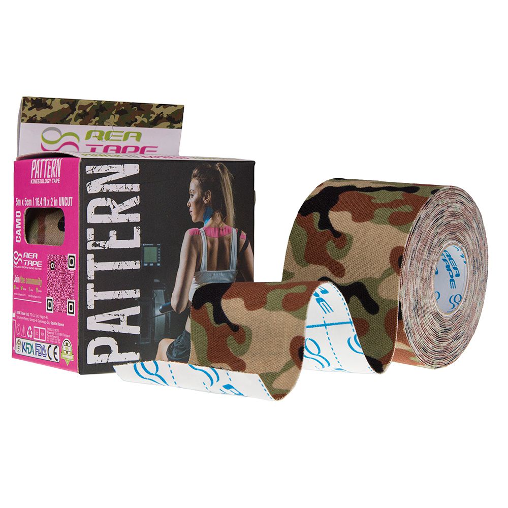 Кінезіологічний тейп з візерунком мілітарі Rea tape Pattern 5мх5см (REA-Pattern-military)
Кінезіологічний тейп з візерунком мілітарі Rea tape Pattern 5мх5см (REA-Pattern-military)