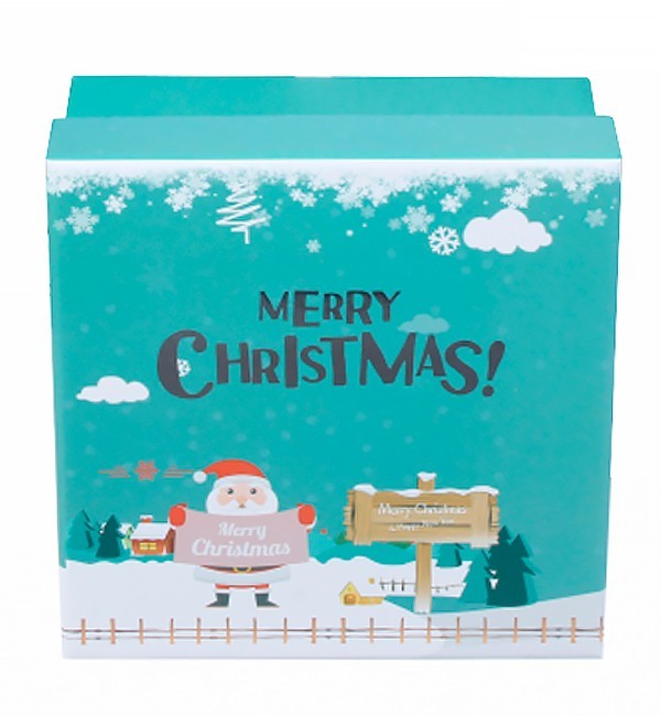 Новогодняя подарочная коробка "Merry Christmas", 20,5х20,5х10 см, цвет бирюза
Новогодняя подарочная коробка "Merry Christmas", 20,5х20,5х10 см, цвет бирюза