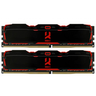 Модуль пам'яті для комп'ютера DDR4 16GB (2X8GB) 3200 MHz IRDM X Black Goodram (IR-X3200D464L16SA/16GDC)
Модуль пам'яті для комп'ютера DDR4 16GB (2X8GB) 3200 MHz IRDM X Black Goodram (IR-X3200D464L16SA/16GDC)