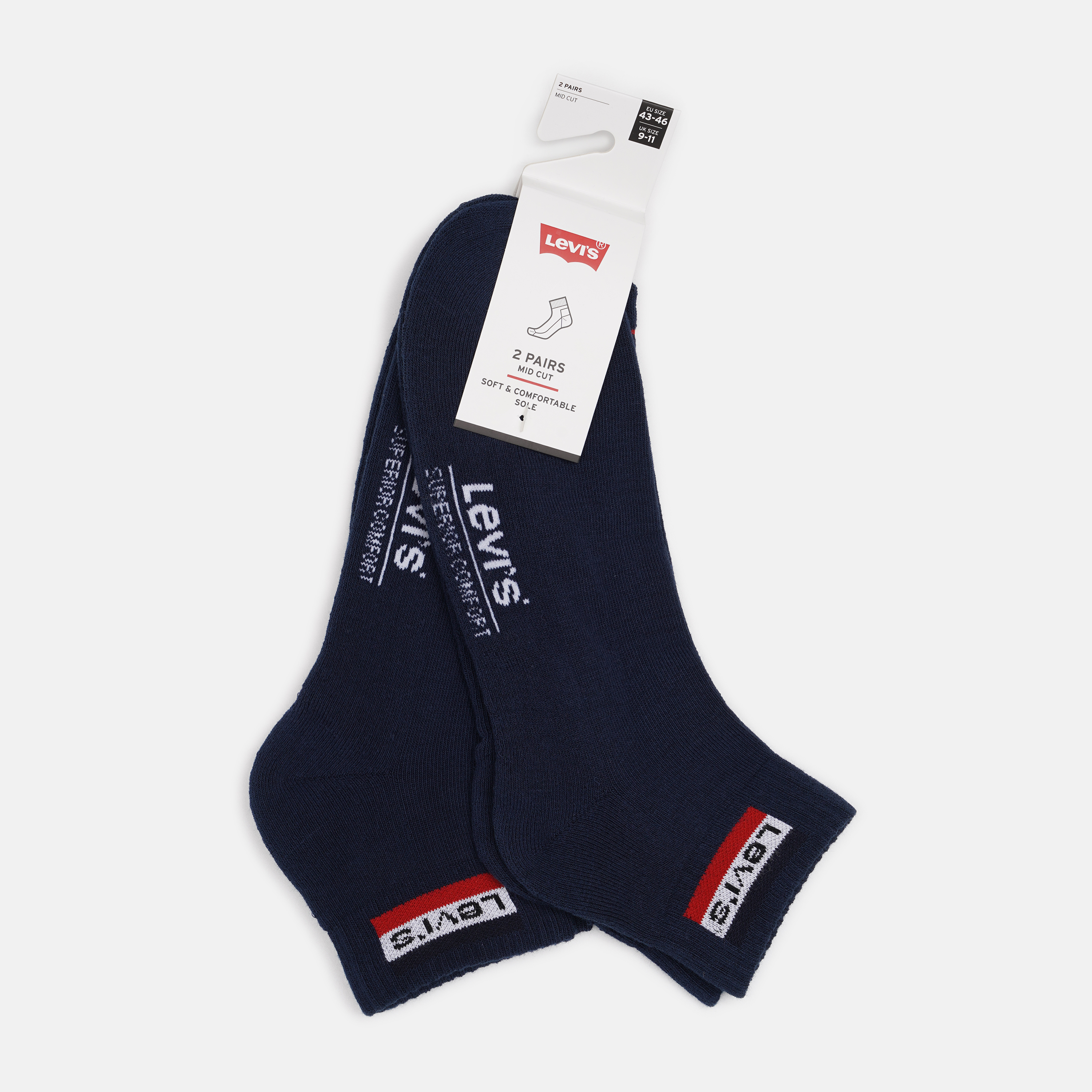 Набор носков Levi's 902011001-198 - 2 пары Dress Blues, Набор носков Levi's 902011001-198 35-38 2 пары Dress Blues
Набор носков Levi's 902011001-198 - 2 пары Dress Blues, Набор носков Levi's 902011001-198 35-38 2 пары Dress Blues