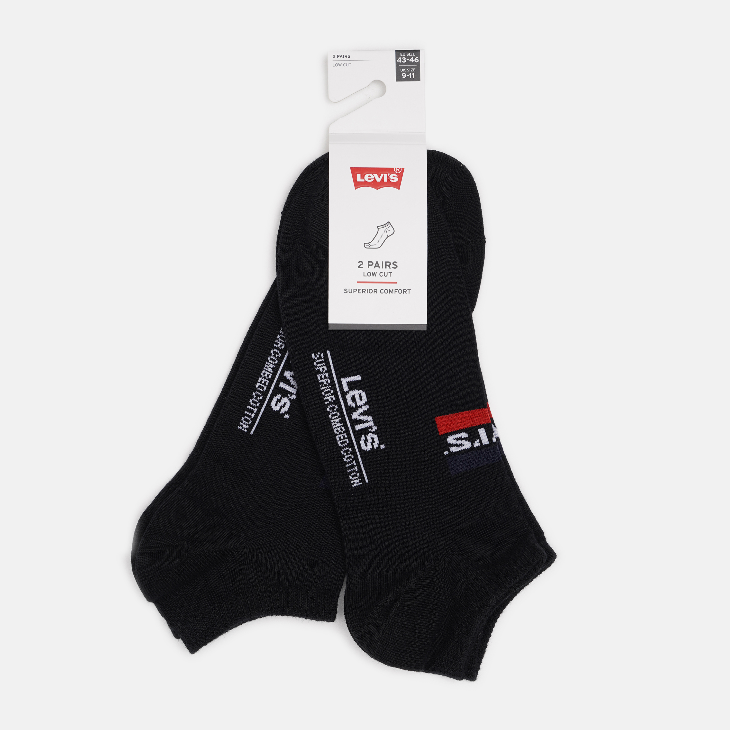 Набор носков Levi's 903015001-200 - 2 пары Черный, Набор носков Levi's 903015001-200 39-42 2 пары Черный
Набор носков Levi's 903015001-200 - 2 пары Черный, Набор носков Levi's 903015001-200 39-42 2 пары Черный