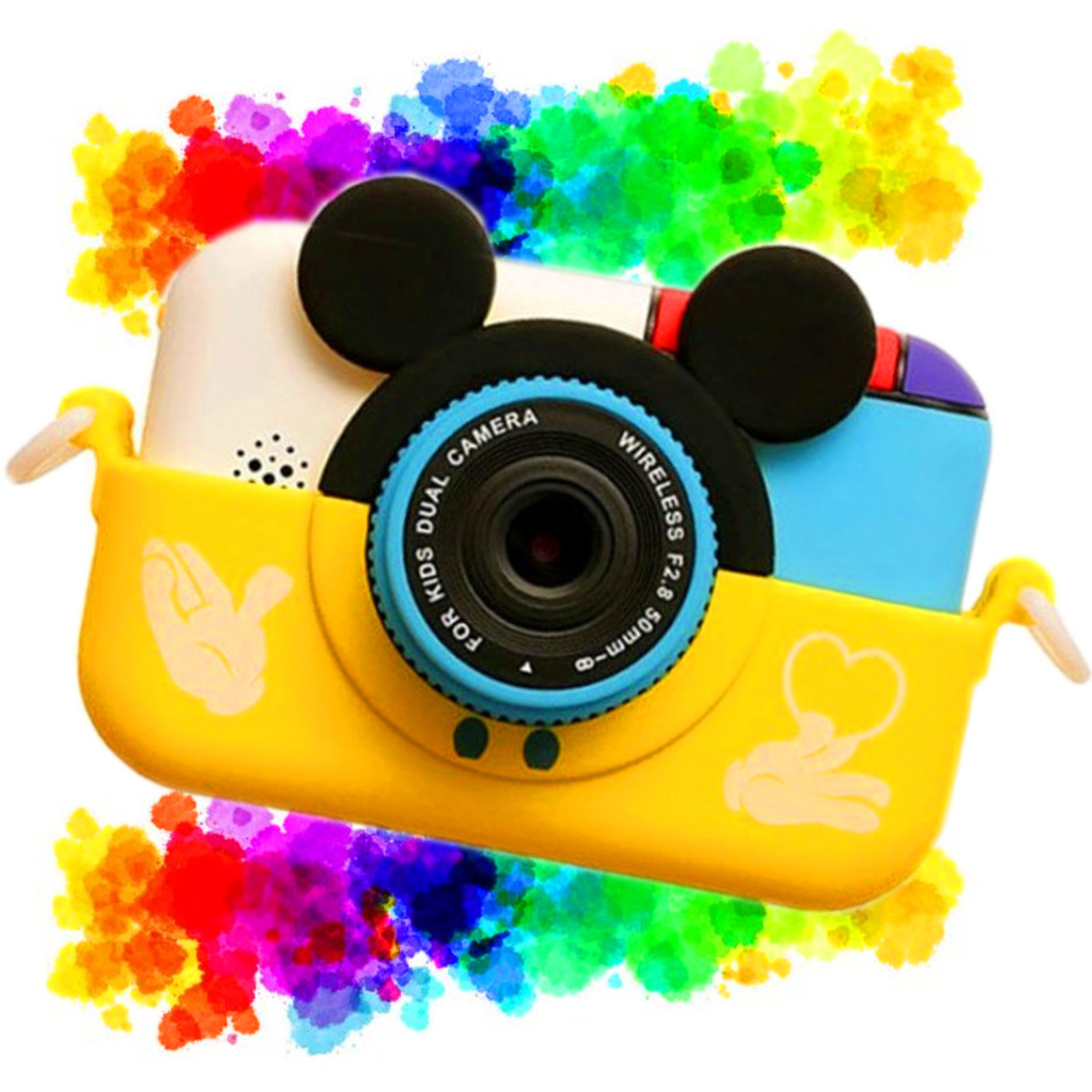 Детский цифровой фотоаппарат Мики Маус Fun Camera 1080 FHD 2 камеры MP3 Игры Желтый
Детский цифровой фотоаппарат Мики Маус Fun Camera 1080 FHD 2 камеры MP3 Игры Желтый
