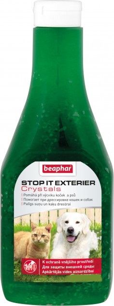 Гель для отпугивания собак и кошек Beaphar Stop It Exterier Crystals 480 мл (38177)
Гель для отпугивания собак и кошек Beaphar Stop It Exterier Crystals 480 мл (38177)