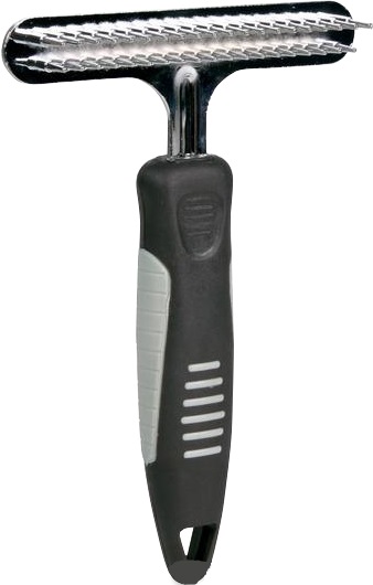 Двухрядная расческа-грабли Trixie с частым зубом 15 х 11 см (1741) 
Двухрядная расческа-грабли Trixie с частым зубом 15 х 11 см (1741)