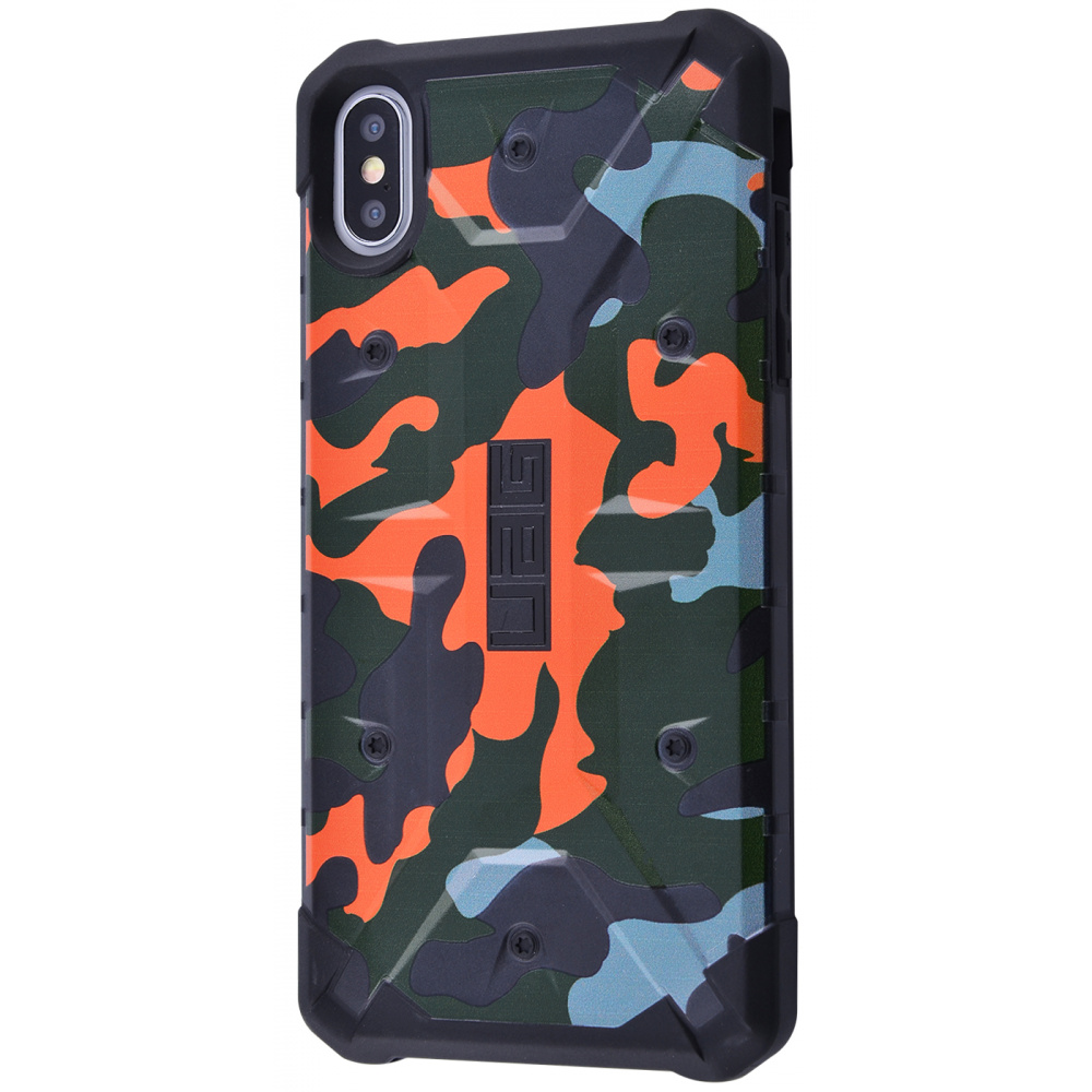 Чехол противоударный UAG Pathfinder (Anti Fall) iPhone Xs Max green/orange Зеленый Оранжевый
Чехол противоударный UAG Pathfinder (Anti Fall) iPhone Xs Max green/orange Зеленый Оранжевый