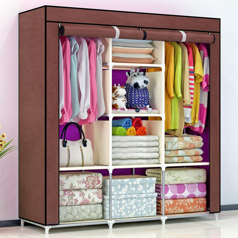 Складной тканевый шкаф, шкаф для одежды Storage Wardrobe 88130 на 3 секции Brown
Складной тканевый шкаф, шкаф для одежды Storage Wardrobe 88130 на 3 секции Brown