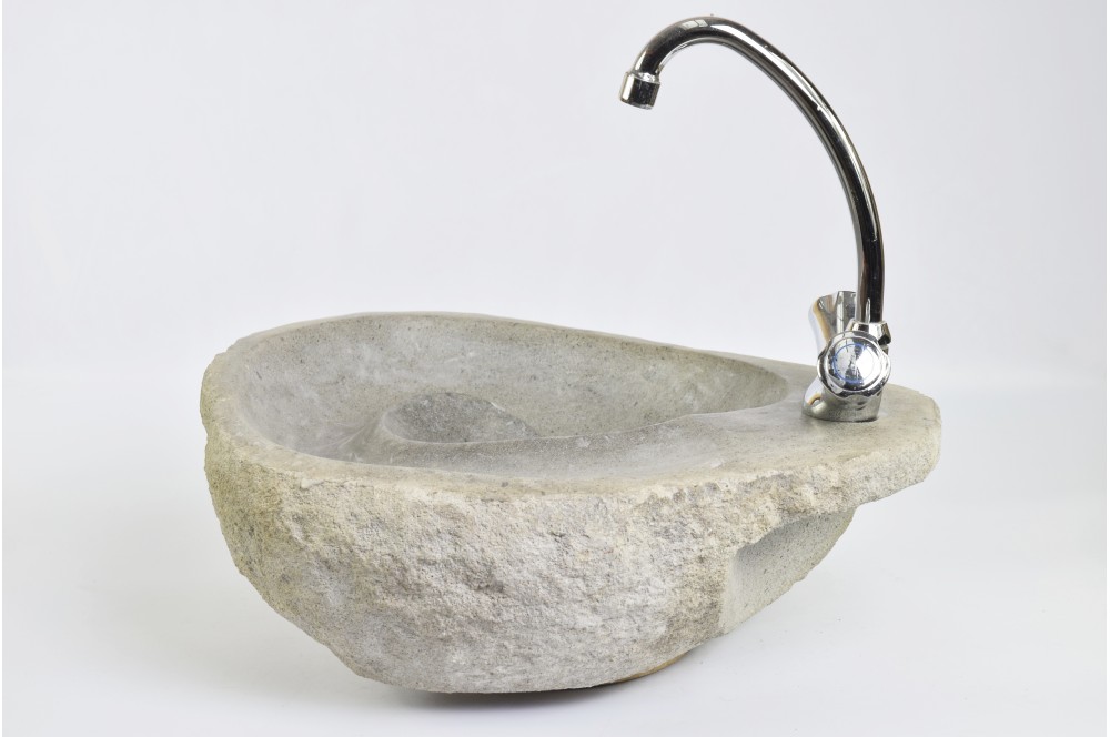 Кам'яна раковина RIVER STONE Industar s20-4237-1 51 х 44 см Асиметрична 
Кам'яна раковина RIVER STONE Industar s20-4237-1 51 х 44 см Асиметрична